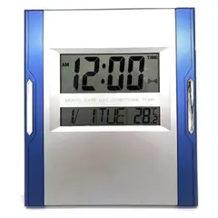 GENERICO - RELOJ DIGITAL LED de PARED Y MESA / ALARMA / CALENDARIO / TEMPERATURA