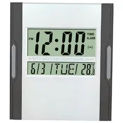 GENERICO - RELOJ DIGITAL LED de PARED Y MESA / ALARMA / CALENDARIO / TEMPERATURA