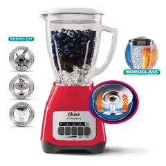 OSTER - Licuadora Oster® 2 Velocidades Tritura Hielo 550W BLSTKAG-MPB
