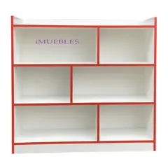 GENERICO - Organizador Infantil. Librero estante Melamina 18MM