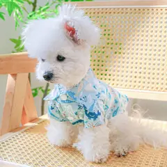 CAT OH - Ropa para perros Camisa ocean summer s