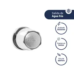 VAINSA - Llave de ducha cromada Ibiza