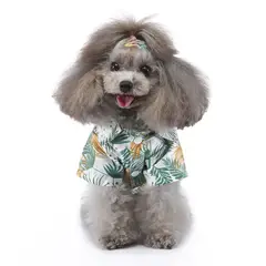 CAT OH - Ropa para perros Camisa hawaian XL