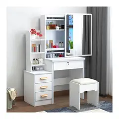 GENERICO - Tocador de Maquillaje con Espejo para dormitorio