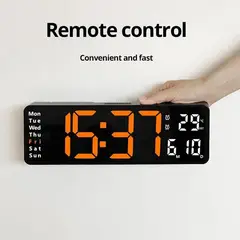 GENERICO - Reloj led digital con temporizador y Control remoto
