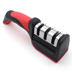 GENERICO - AFILADOR DE CUCHILLOS PORTATIL DE COCINA