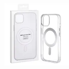 CASE - TPU Transparente Con Magsafe Para Iphone 15 Pro Max