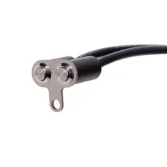 GENERICO - Interruptor Switch Aluminio 2 Botones Base Perno