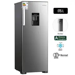 BLACKLINE - Refrigeradora 175L Frost 1PD Inox