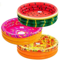 GENERICO - PISCINA INFLABLE PARA NIÑOS COLOR AMARILLO