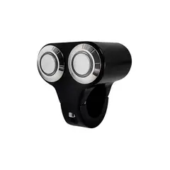 GENERICO - Interruptor Switch Aluminio 2 Botones para Moto
