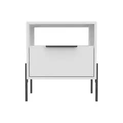 TU MESITA - Velador Infantil 1 cajón Fabri color Blanco