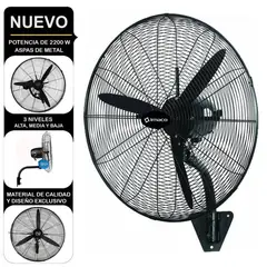 IMACO - Ventilador De Pared Industrial WF2630 220W