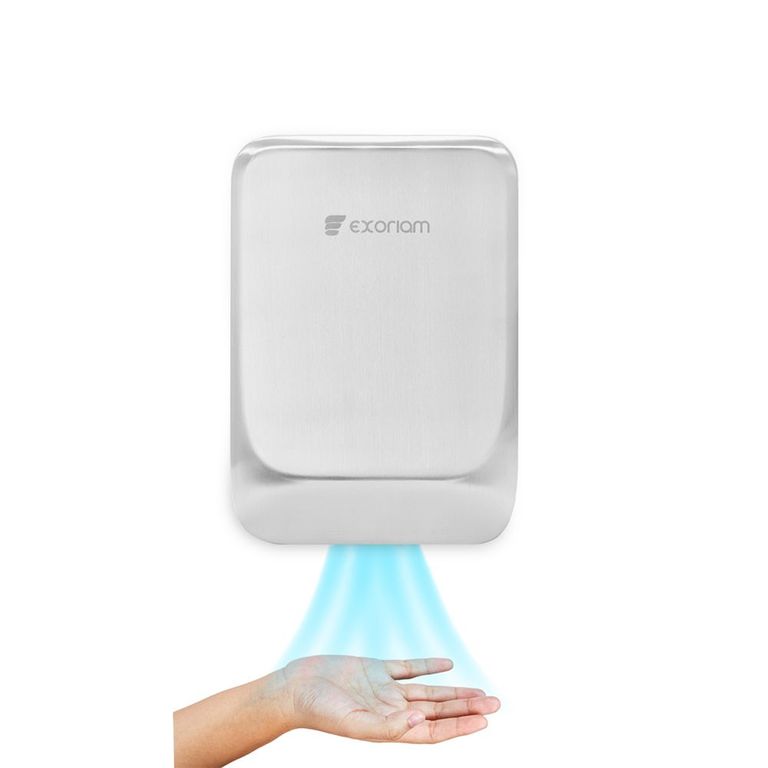 Secador de Manos con Sensor Automatico 840w Alto Transito Inoxidable