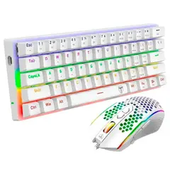 T-DAGGER - Combo T-Dagger 2 en 1 T-TGK321 + T-TGM310. English T-TGS008W-BR WHITE
