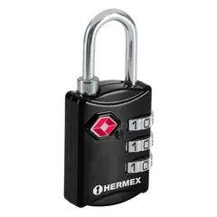 HERMEX - Candado Maleta 27mm CMA-5C