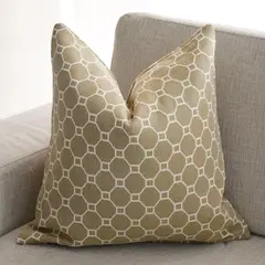 CLAUDIA RIVA HOME - Cojín Ariana Verde + Relleno de Poliéster