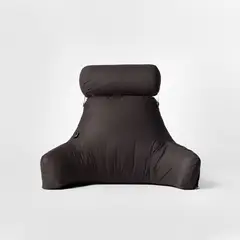 GENERICO - Cojín Anatomico Extra Grande Premium Gris Con Funda