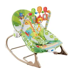 PEQUEÑAS TRAVESURAS - Silla Mecedora Verde Jungla 18 Kg