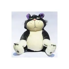 GENERICO - Peluche Gato Lucifer 80cm - Gato Kawaii Enfadado Cenicienta