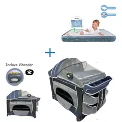 BABY KITS - Cuna Colchon Veronica Plus con 2 niveles