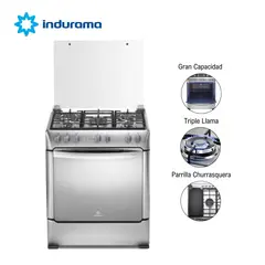 INDURAMA - Cocina de 5 Quemadores Firenze Zafiro