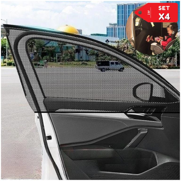 Malla Tapasol para Auto y Camioneta 4 Piezas