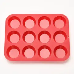 GENERICO - Molde para Cupcakes Silicona Reposteria