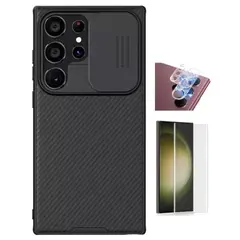 NILLKIN - CASE NILLKIN CAMSHIELD SAMSUNG S24 ULTRA Y VIDRIOS
