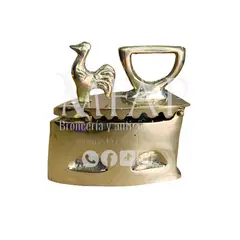 MFAP BRONCERIA Y ANTIGUEDADES - Plancha en bronce fundido mediano 9 cm - Luxe irum