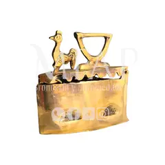 MFAP BRONCERIA Y ANTIGUEDADES - Plancha en bronce fundido grande 11 cm - Perfect press