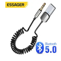 GENERICO - Essager-Adaptador Aux Bluetooth 5.0 Para Coche