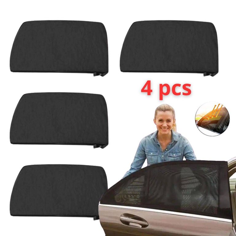 Tapasol de Ventanas para Autos Transpirable Pack 4 unidades