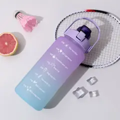 GENERICO - Tomatodo motivacional 2 LT color Morado/Verde
