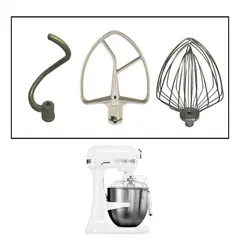 KITCHENAID - Kit 3 paletas batidora 5KSM7591XEWH-PROFESSIONAL