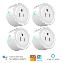OEM - Enchufe Inteligente Smart Wifi compatible Google y Alexa Pack x 4