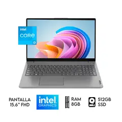 LENOVO - Laptop V15 G4 Core I3-1315u, Ram 8gb SSSD 512GB 15.6 FHD Gris