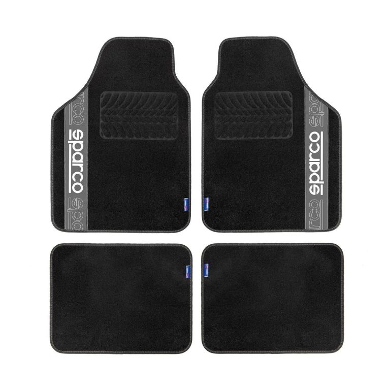 Tapete piso Alfombra Sparco 4 Piezas Universal Original
