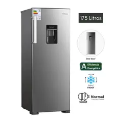 BLACKLINE - Refrigeradora 175L Frost 1PD Inox