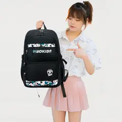OEM - Mochila Escolar para mujer - Negro