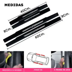 SMART COVER - PEGATINA PROTECTOR PISO LATERAL ESTRIBO LOGO HYUNDAI