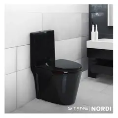 STONE - INODORO MINIMALISTA NORDI BLACK STONE