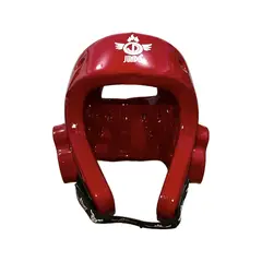 GENERICO - Cabezal de artes marciales TKD- karate Jundo - ROJO Talla S