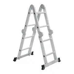 TRUPER - Escalera multiposición 8 peldaños, Tipo I 101905 Truper