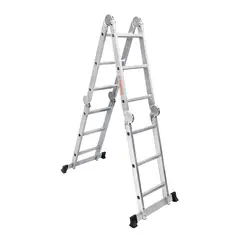 TRUPER - Escalera multiposición 12 peldaños, Tipo I 100495 Truper