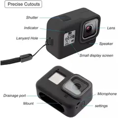 SHOOT - Funda de Silicona para Gopro Hero 8 Black