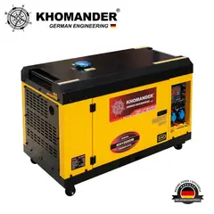 KHOMANDER - Generador Diesel Encapsulado 7.0 KW Monofasico 220V -