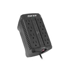 FORZA - ESTABILIZADOR 4 TOMAS/1000VA/500W C/2USB