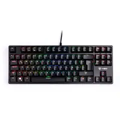 VSG - Teclado Gamer Alnitak TKL Negro Switch Kailh Marrón Rgb Español
