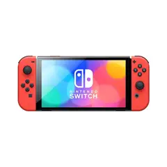 NINTENDO - Consola Switch Oled Mario Red + Mario Wonder + Mario Kart 8